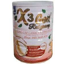 X3 Gon Hồng Sâm